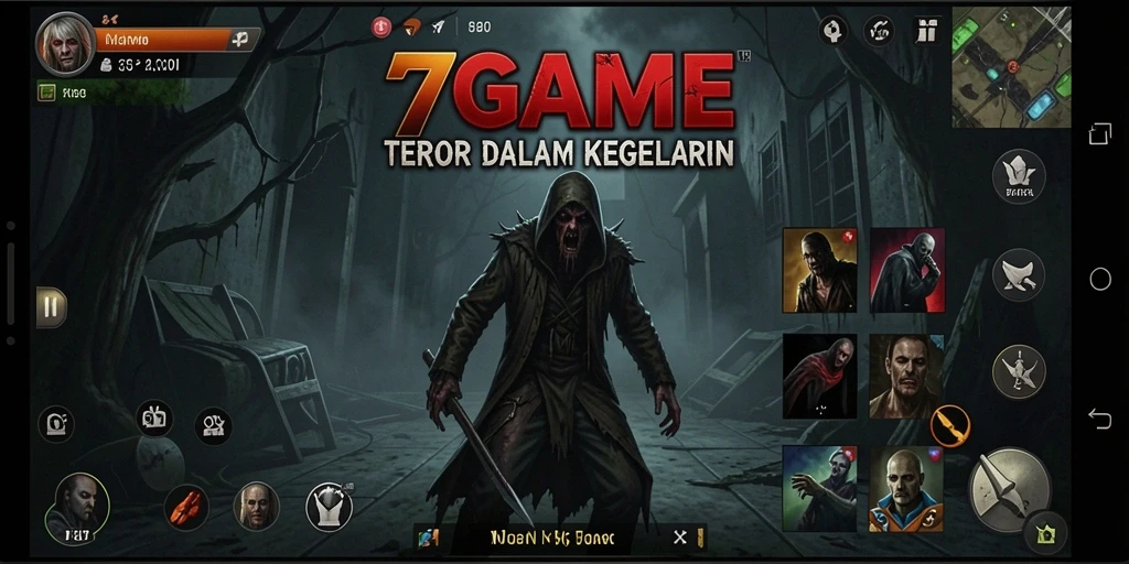 Gameplay 7GAME yang mencekam dan menegangkan