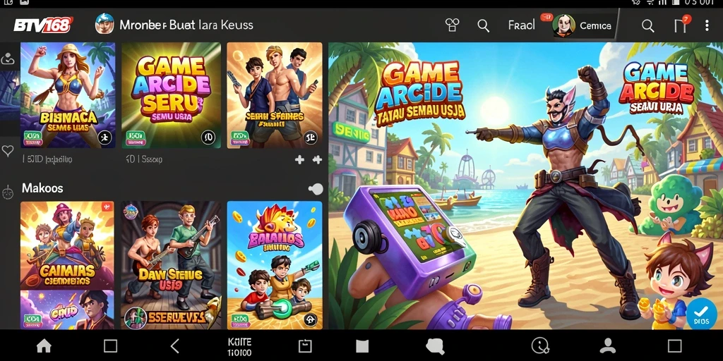 Gameplay seru dan menantang dari BTV168 dengan grafis menarik.