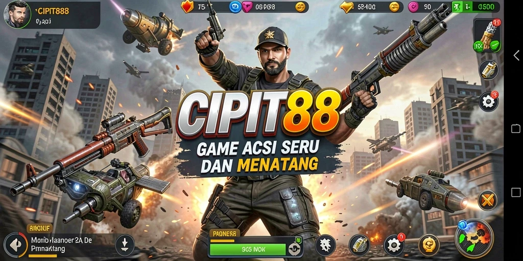 Gameplay seru dan mendebarkan dari CIPIT88 yang penuh aksi.