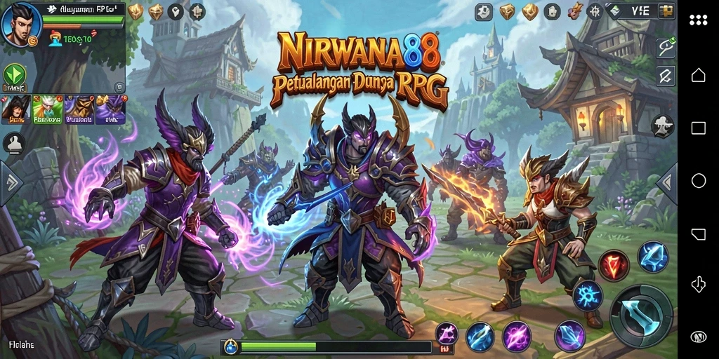 Tangkapan layar gameplay yang menunjukkan aksi RPG yang mendebarkan.