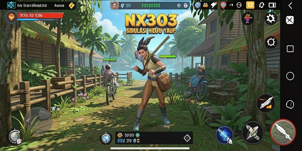 Tampilan gameplay NX303 yang menarik dan interaktif.