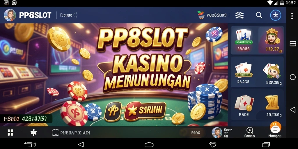 Tampilan gameplay PP8SLOT yang menarik dan interaktif.