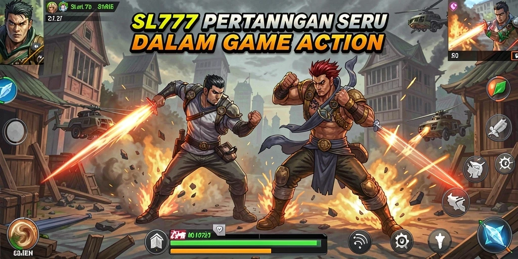 Tampilan aksi seru dari gameplay SL777 yang memukau.
